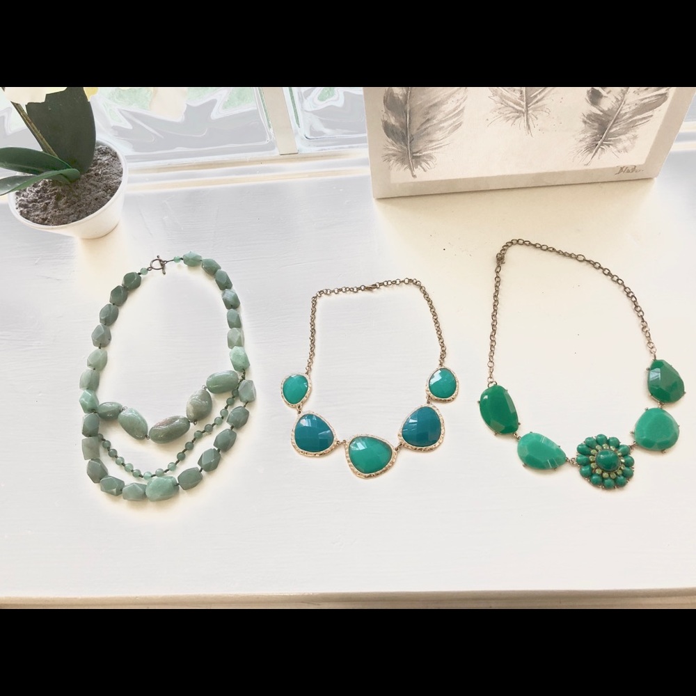 Bundle of necklaces, 3 for 12 or 5 each